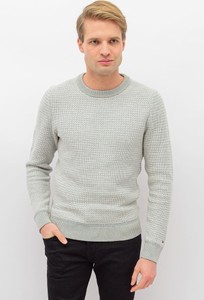 Sweter Tommy Hilfiger z bawełny z okrągłym dekoltem