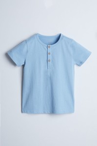 Niebieska koszulka dziecięca Lincoln & Sharks By 5.10.15. dla chłopców
