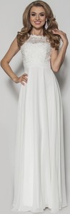 Sukienka Sukienki M&M bez rękawów maxi z dekoltem w kształcie litery v