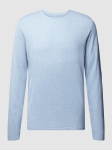 Niebieski sweter McNeal w stylu casual z dzianiny