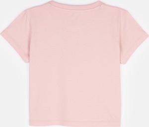 Różowa bluzka dziecięca Gate z bawełny dla dziewczynek