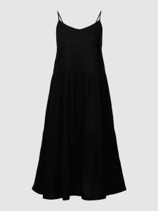 Czarna sukienka Free/quent mini na ramiączkach
