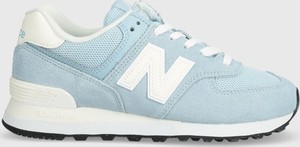 Niebieskie buty sportowe New Balance 574 sznurowane