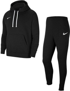 Czarny dres Nike w sportowym stylu z dresówki