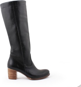 Zapato kozaki - skóra naturalna - model 155 - kolor czarny