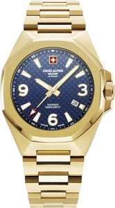 Zegarek Swiss Alpine Military 7005.1115 Gold/Blue