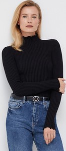 Czarny sweter Vero Moda w stylu casual z dzianiny