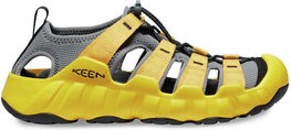 Żółte buty letnie męskie Keen z klamrami
