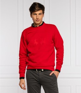 Czerwona bluza La Martina w stylu casual