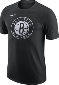 Czarny t-shirt Nike z krótkim rękawem z bawełny w sportowym stylu