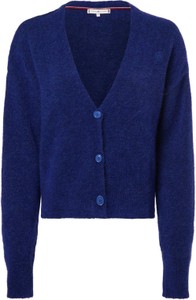 Niebieski sweter Tommy Hilfiger w stylu casual