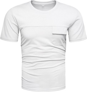 T-shirt Recea w stylu casual z krótkim rękawem