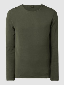 Zielony sweter S.Oliver Black Label z bawełny