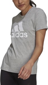 T-shirt Adidas w stylu klasycznym z okrągłym dekoltem z bawełny