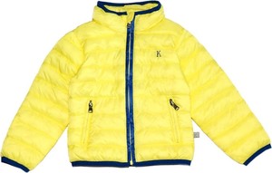Żółta kurtka dziecięca Kanz dla chłopców