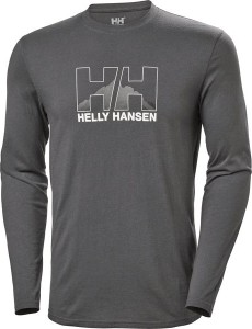 Koszulka z długim rękawem Helly Hansen z długim rękawem w młodzieżowym stylu