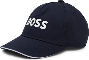 Granatowa czapka BOSS Kidswear