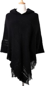 Czarny sweter Vesporia w stylu casual