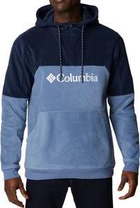 Niebieska bluza Columbia w sportowym stylu z polaru
