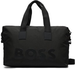 Czarna torba podróżna Hugo Boss