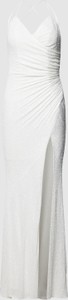 Sukienka Mascara bez rękawów z dekoltem w kształcie litery v maxi