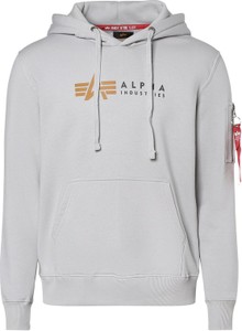 Bluza Alpha Industries z nadrukiem w młodzieżowym stylu