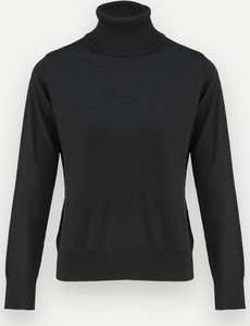 Czarny sweter Molton w stylu casual