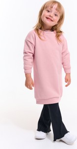 Różowa bluza dziecięca Gate z bawełny