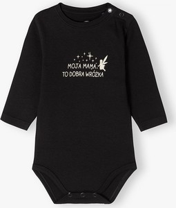 Czarne body niemowlęce Family Concept By 5.10.15. dla dziewczynek