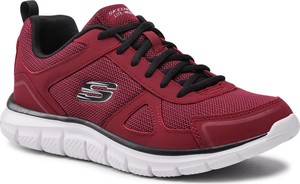 Czerwone buty sportowe Skechers