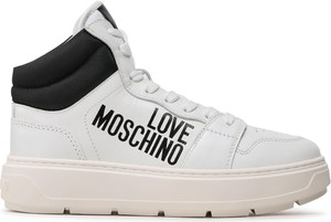 Buty sportowe Love Moschino w sportowym stylu sznurowane