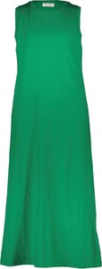 Zielona sukienka Marc O'Polo maxi z bawełny
