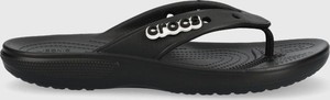 Czarne klapki Crocs