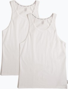 Calvin Klein - Podkoszulki męskie pakowane po 2 sztuki, biały