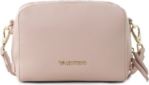 Różowa torebka Valentino w młodzieżowym stylu na ramię matowa