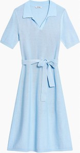 Niebieska sukienka ORSAY mini z krótkim rękawem