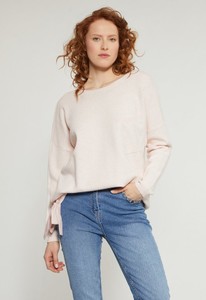 Różowy sweter Monnari