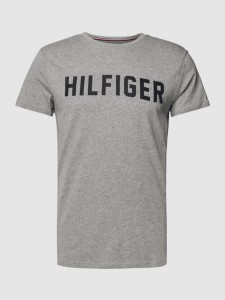 T-shirt Tommy Hilfiger z bawełny z krótkim rękawem z nadrukiem