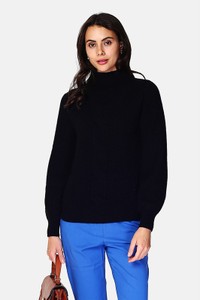 Czarny sweter ASSUILI