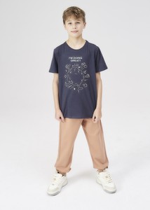 Koszulka dziecięca Lincoln & Sharks By 5.10.15. z bawełny