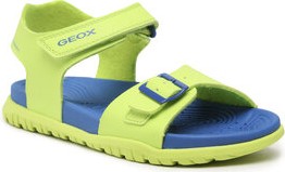 Zielone buty dziecięce letnie Geox