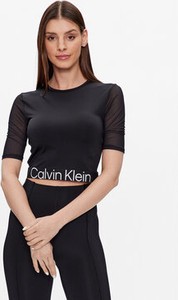 Bluzka Calvin Klein w młodzieżowym stylu z krótkim rękawem