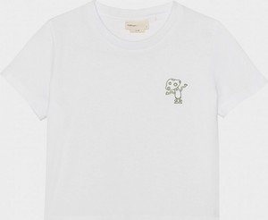 T-shirt Outhorn z bawełny z okrągłym dekoltem z krótkim rękawem