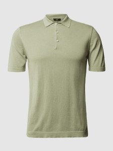 Zielona koszulka polo Cinque w stylu casual z bawełny