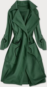 Zielony płaszcz Goodlookin.pl w stylu casual