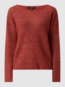 Czerwony sweter Vero Moda z wełny