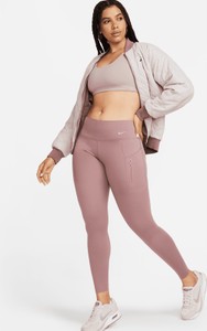 Różowe spodnie Nike w sportowym stylu