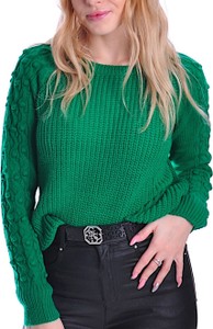 Zielony sweter Marka Niezdefiniowana w stylu casual z wełny