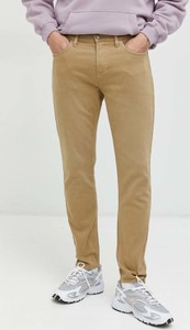 Brązowe jeansy Hollister Co. w stylu casual