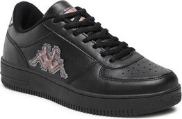 Czarne buty sportowe Kappa w sportowym stylu